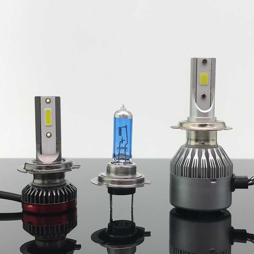 IP68 Waterproof High Power 60W Super Bright 8000LM Car Conversion Kit H7LED Headlight Bulb