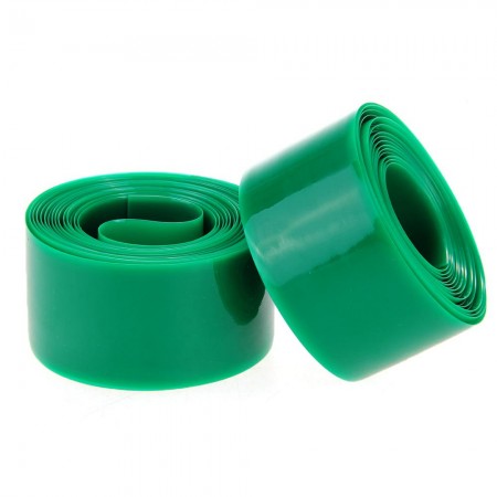 2pcs MTB Bike Bicycle Road Tire Tyre Liner Tube Protector 34mm Green