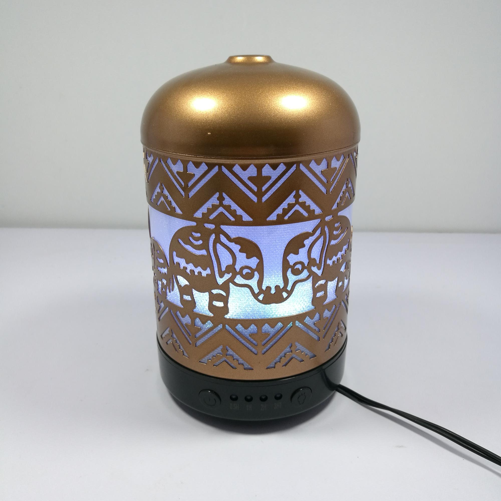 2019 Wholesale Aroma Essential Oil Diffuser Metal Car Diffuser