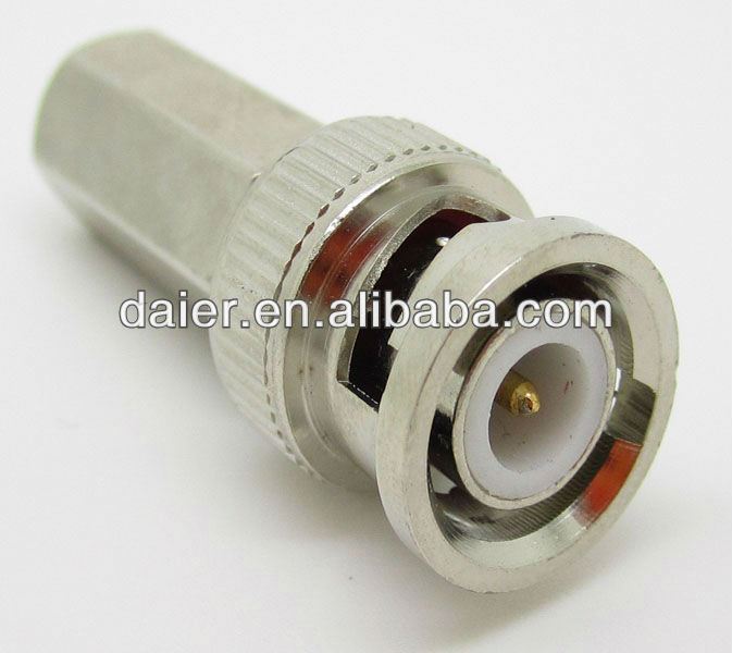 Twist-On BNC male for RG59 connector
