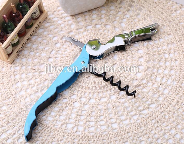 Stainless steel cheap corkscrew wine openers waiter's