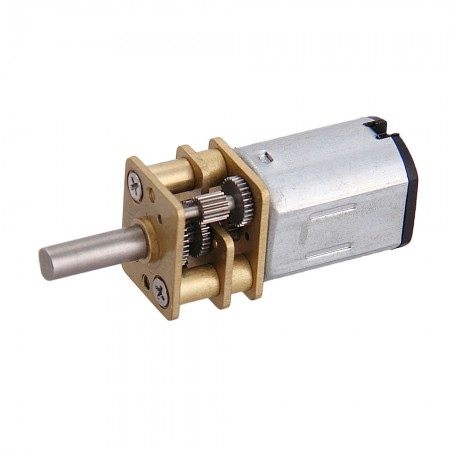 DC 12V 1000 RPM Mini Metal Gear Motor with Gearwheel Model:N20 Shaft Diameter