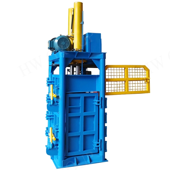 aliminuim can baler machine for salvage station