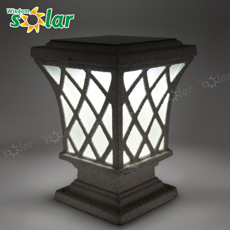 Waterproof led lighting fixture solar lamp garden wall lighting outdoor JR-CP12