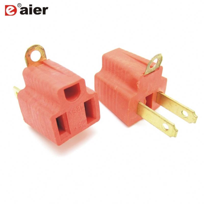 ASP-1026 Electric Outlet With 2 Flat Pin