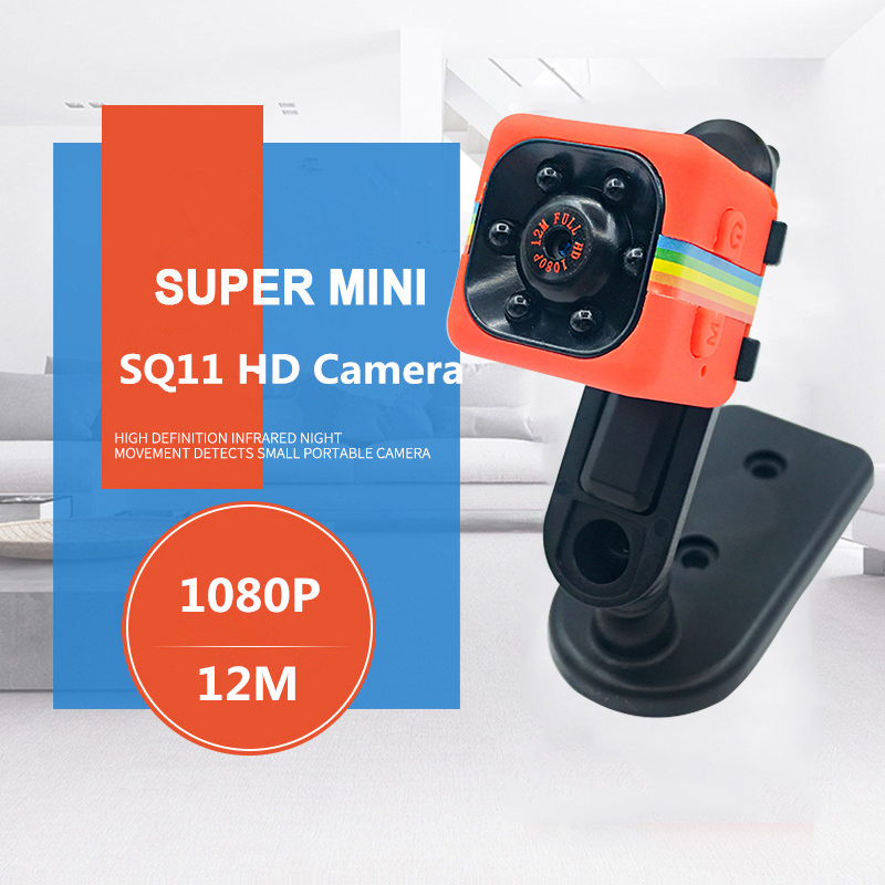 USA Sport Lover Using Mini DV High Definition Action Camera SQ11 Cube