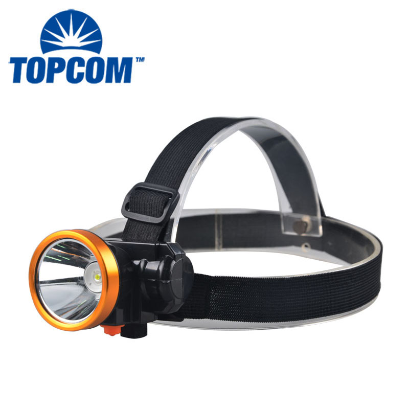 Rechargeable Miner's 3000 lm Headlamp Head-Mounted Waterproof Super Bright Headlamp lm