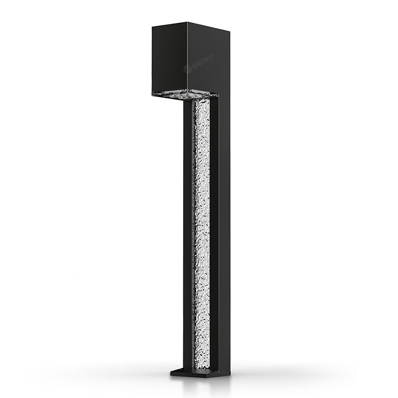 SRESKY new design outside solar lights solar bollard garden light