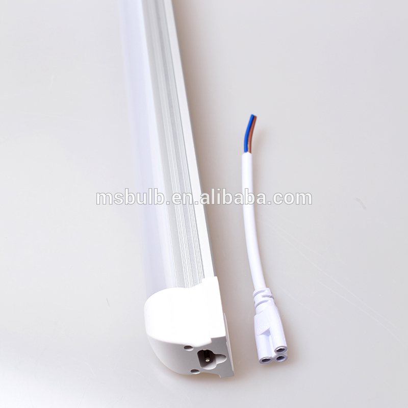 high quality high lumen 220V 120cm pc cover 20w t8 led tube light