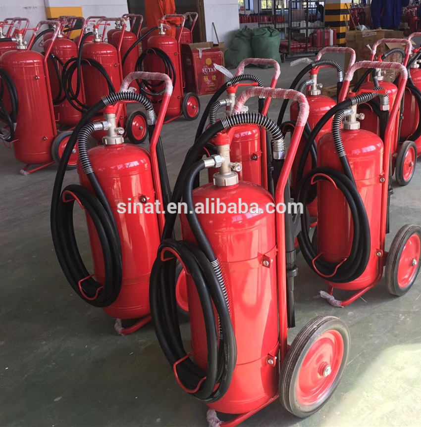 Stored Pressure Wheeled dry powder fire Extinguisher