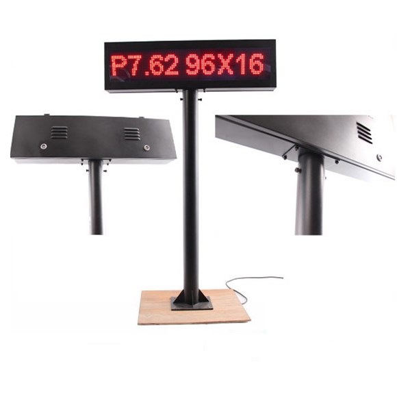 Directly Factory Provide High Quality Outdoor LED Scrolling Sign Programmable Parking guidance screen Display