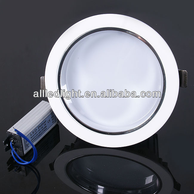 High Power 12w led down light rescessed led ceiling lights for offices