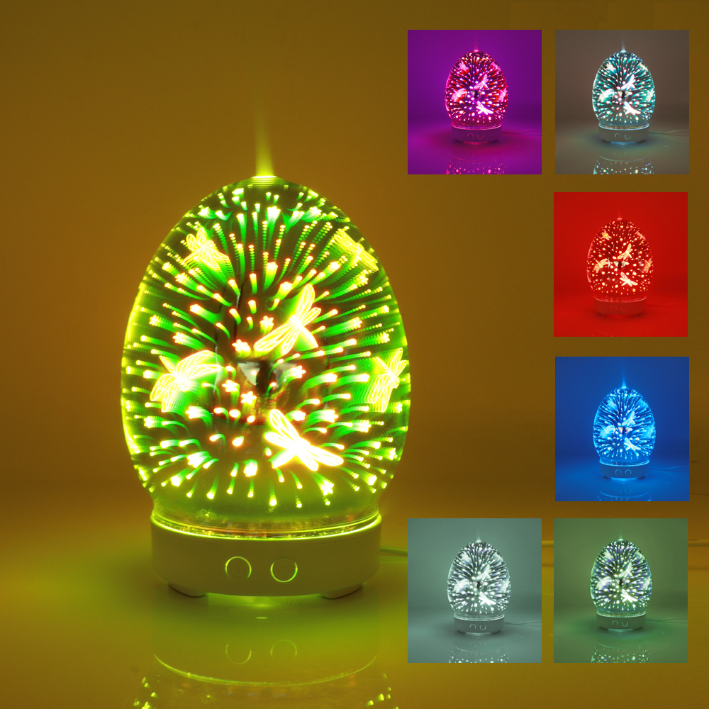 Aroma Diffuser Ultrasonic Humidifier Electric Lamp Aroma Diffuser Nebulizer