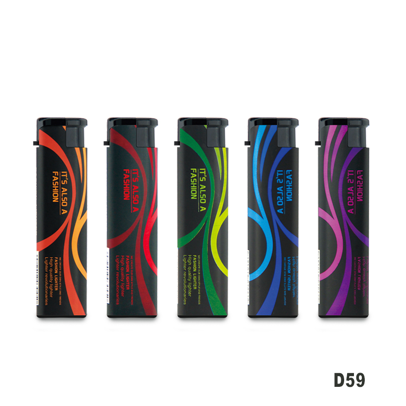 Chinese Factory Direct  Colorful Special Design Windproof Cigarette Lighter Supply