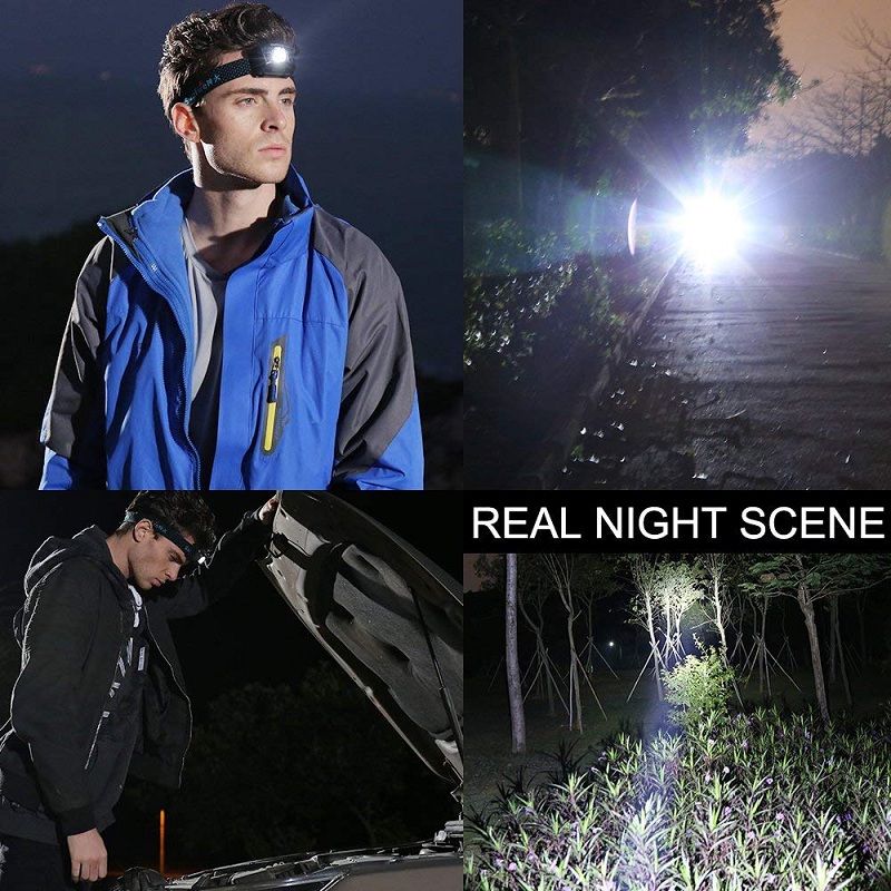 Ningbo Goldmore Rechargeable Super Bright Motion Sensor Headlamp With 5 Lighting Modes