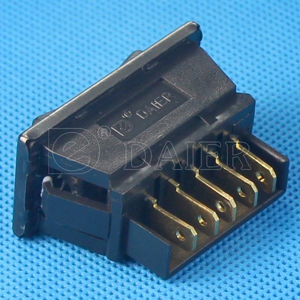 ASW-01 Double Pole PCB LED Window Switch Auto Switches For Cars