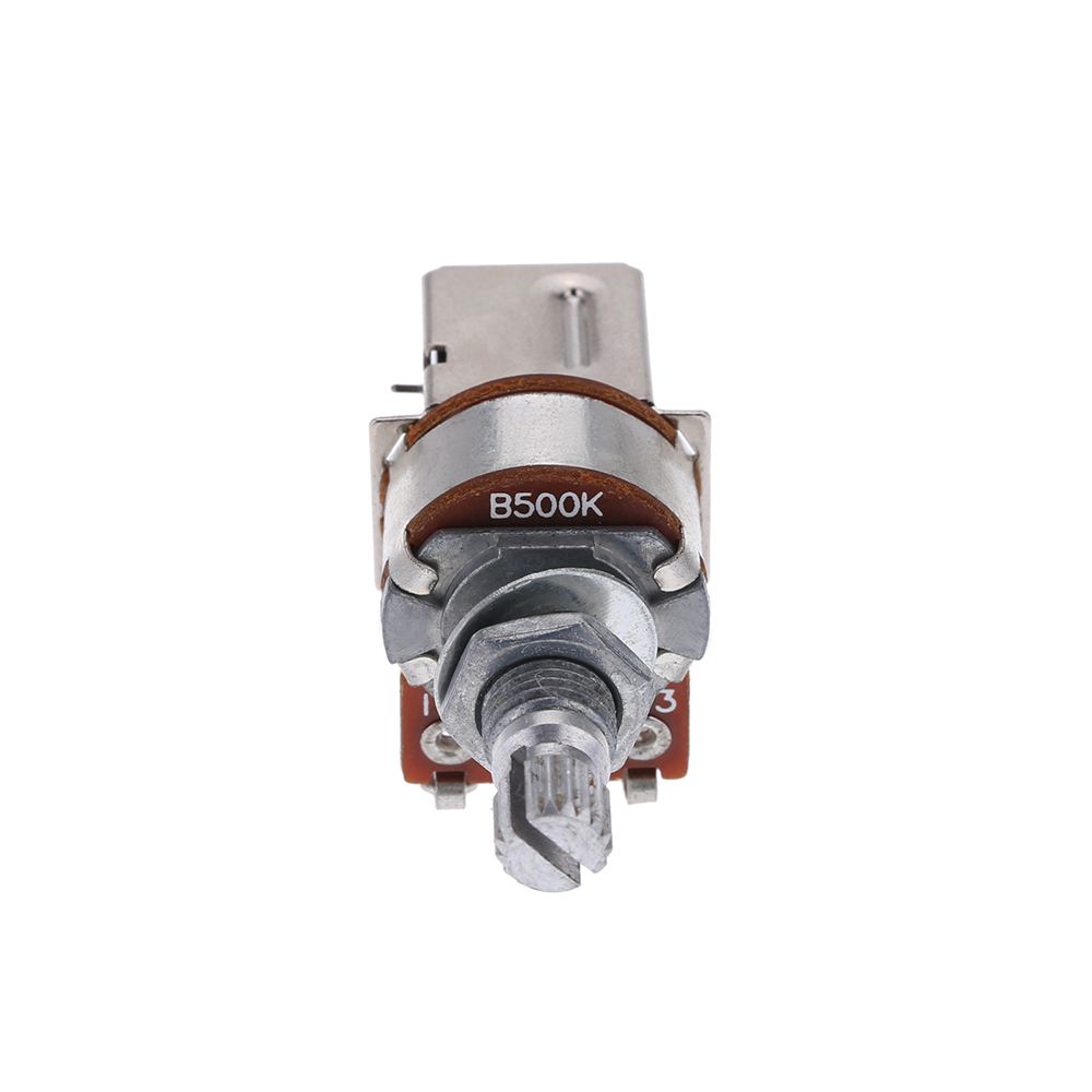 B500K Electric Guitar Potentiometer Push Pull Switch Volume Control Pot Potentiometer Split Shaft Pots Knobs Guitar Accessory