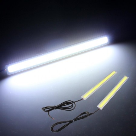 2 PCS 5W COB White LED Daytime Running Lamp Light DRL Fog Car Truck Driving