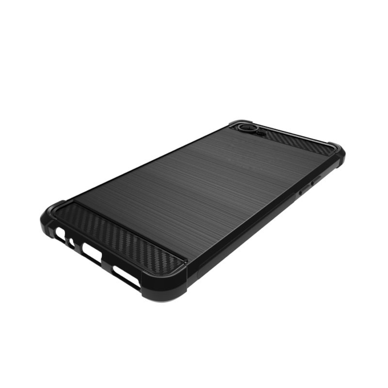 Carbon Fiber Cover soft Tpu case For OPPO A3