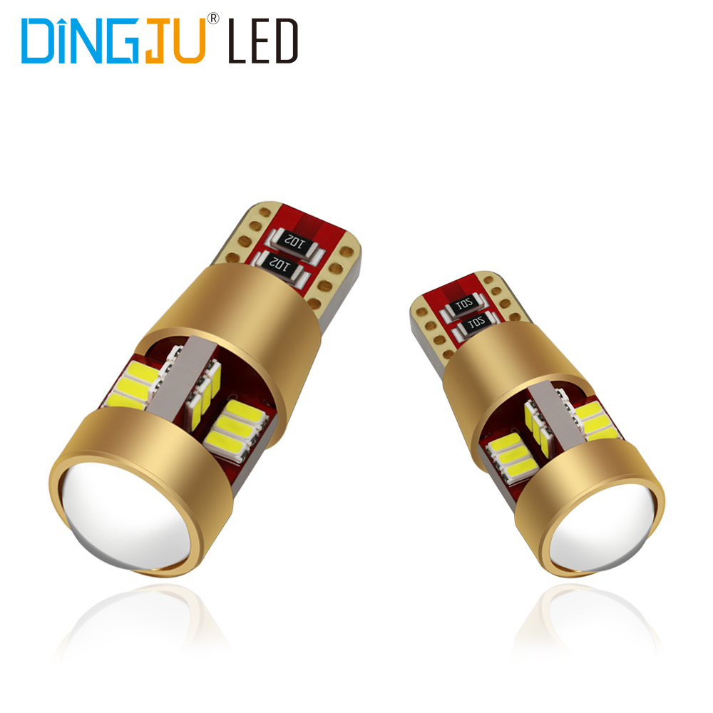 New Original T10 27smd 3014 Canbus Wedge Led 12v Width Light W5w 194 Auto Car Reading Light Lamp Adapter Connector Compatible