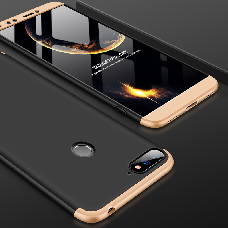 360 cover Removable 3in1 Hard PC Shield Back Cover Case for Huawei honor 7A