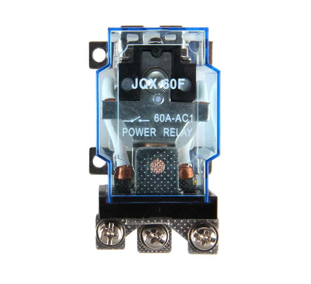 JQX-60F High power Relay 12V 24V Bumper Car 220V Current 1Z 60A AC 220V Coil Power Relays