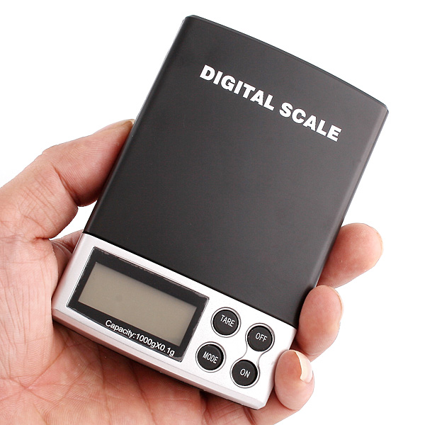 1000g*0.1g Mini Digital Electronic Scales Balance Professional Jewelry Pocket Scale Food Weight Weighting Scales Tools