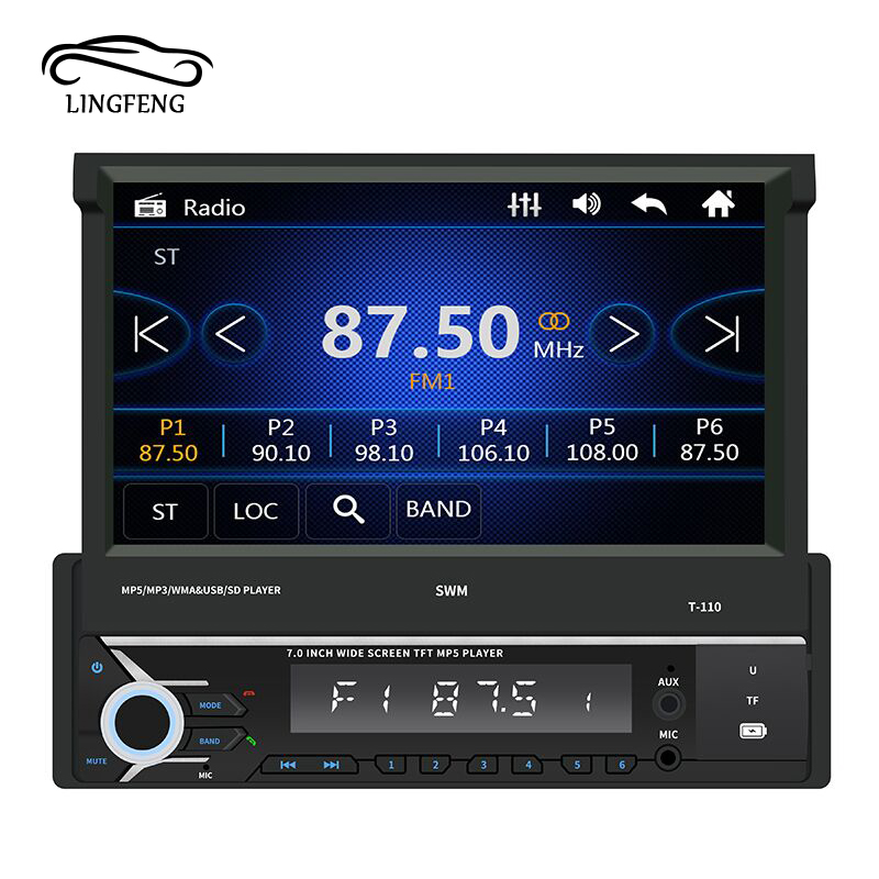 Auto mp5 player 7inch Bluetooth-Enabled car MP5 player kit