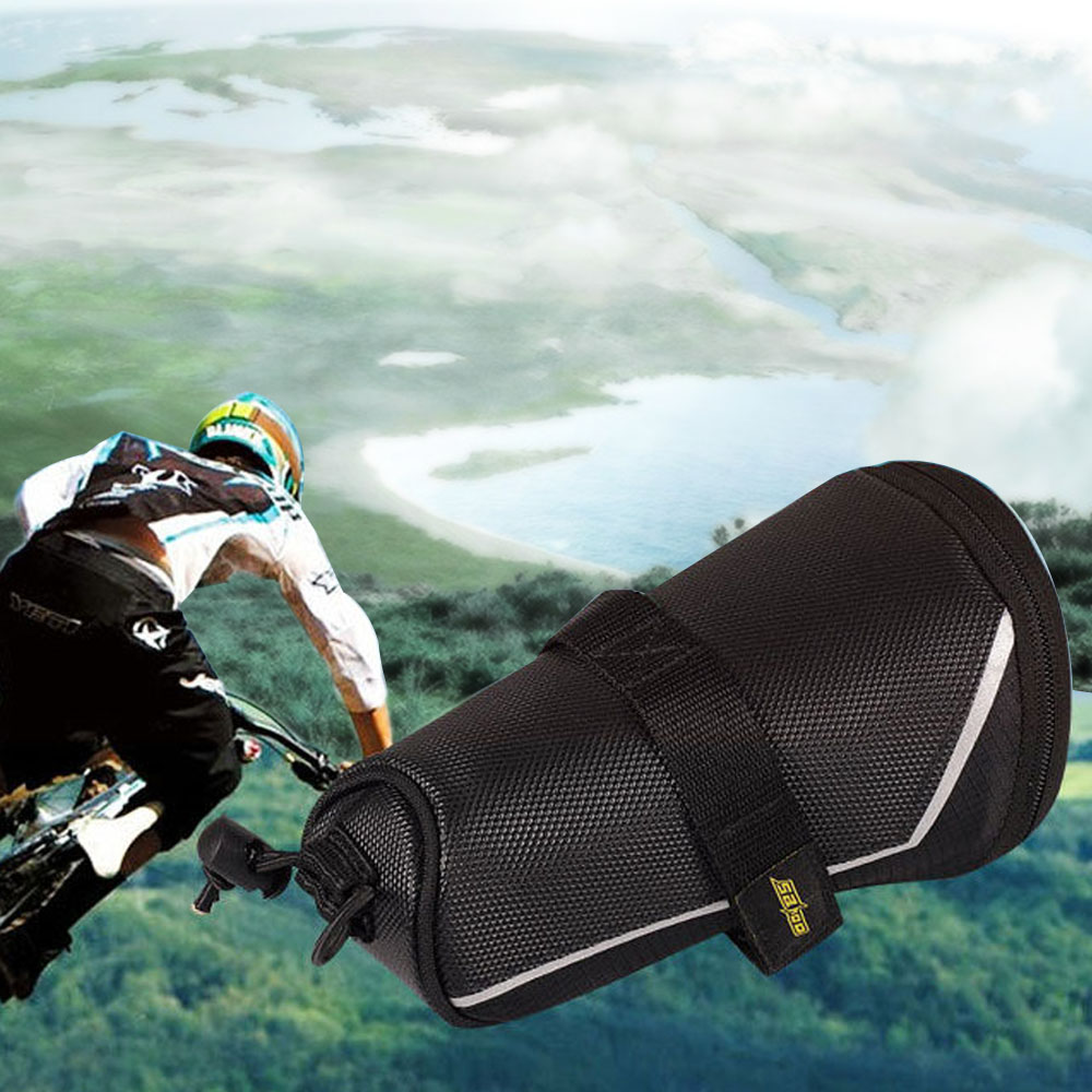 Bicycle Repair Tool Set Portable High Quality Bike Repair Kit with Saddle Bag Bike Mini Pump Tire Inflator Patch Crowbar