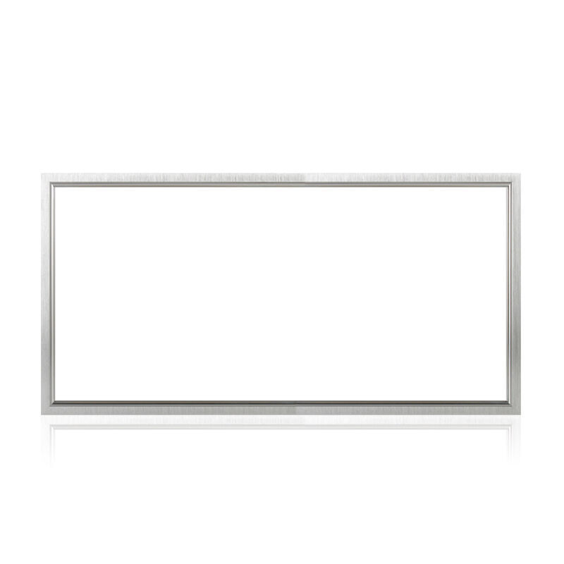 300x600MM Integrated Ceiling Light Silver Led Flat Cool White 36W Led Panel Light