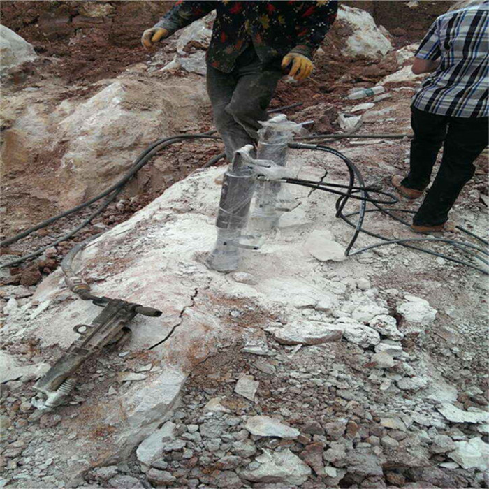 Manual electric powered Hydraulic Stone Rock Concrete Splitter Machine