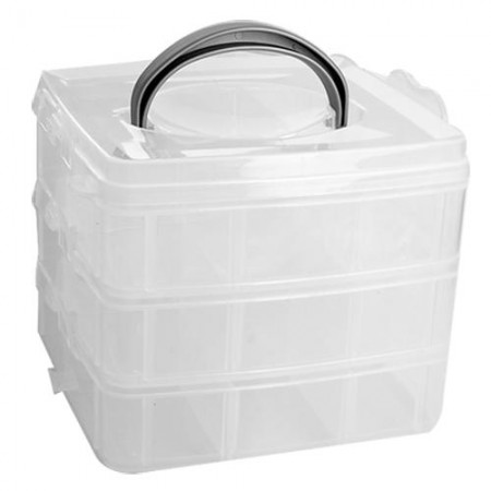 Nail Art Makeup Cosmetics Container Storage Bo Case