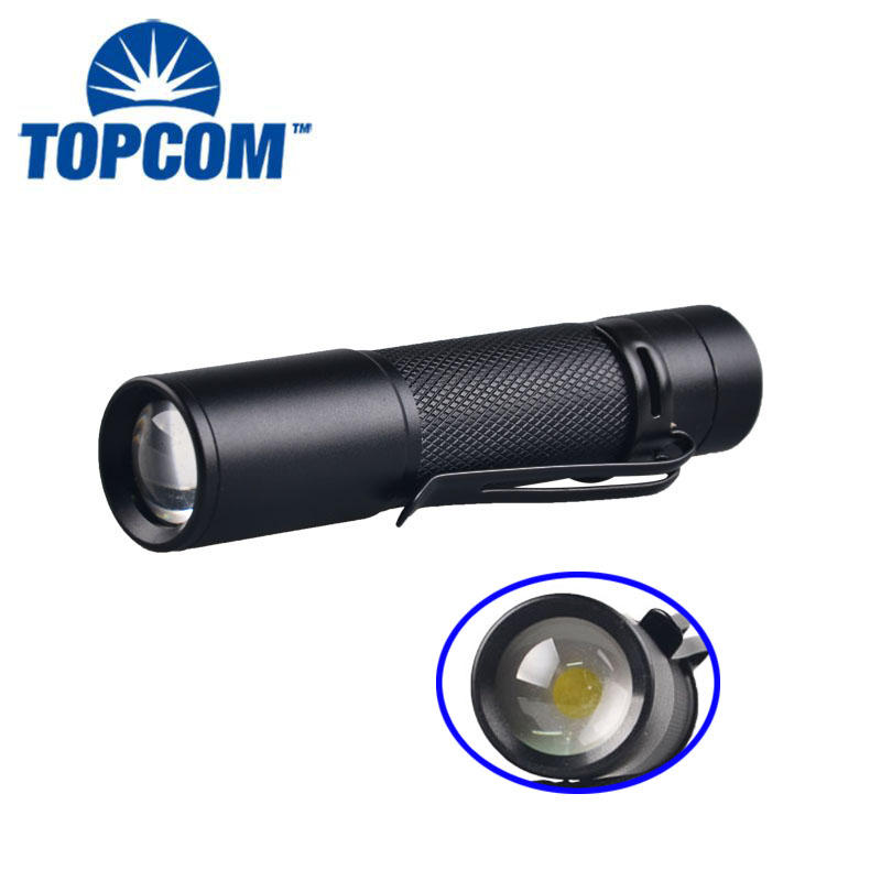 Hot Sale Mini Flat LED Flashlight AA Battery Mini Tool LED Torch Pen