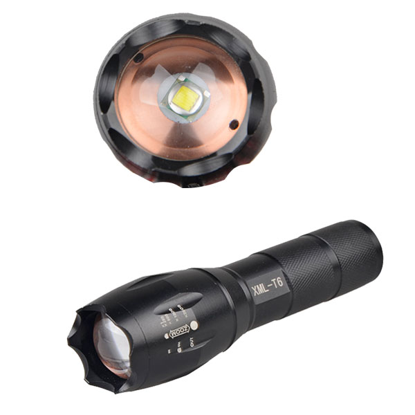 G700 Water resistant Zoom XM-L T6 2000 Lumen Tactical Flashlight