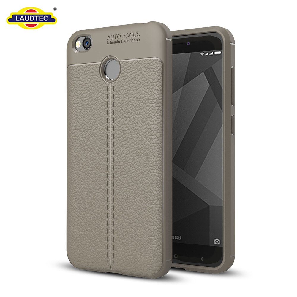 2017 New Design Carbon Fiber Lichee Pattern For Xiaomi Redmi 4X Soft TPU Case For Xiaomi Redmi 4X