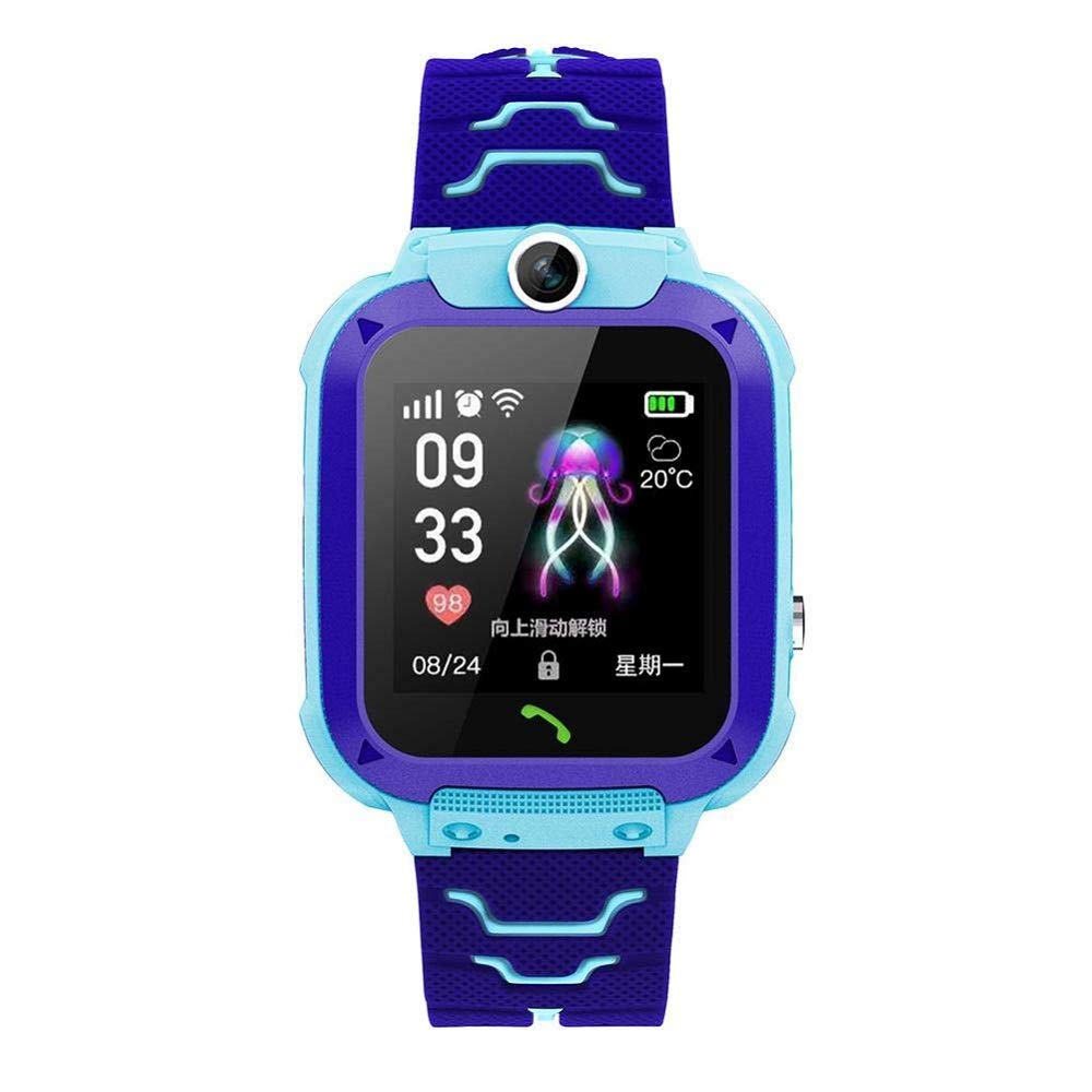 Q12 Smart Phone Watch for Children Student Smartwatches 2019 New Waterproof WIFI+GPS Positioning SIM Card SOS Call Sports
