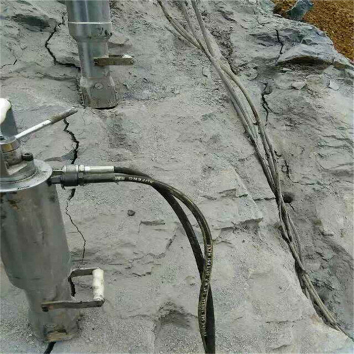 Hydraulic Concrete rock Splitter machine For stone quarry