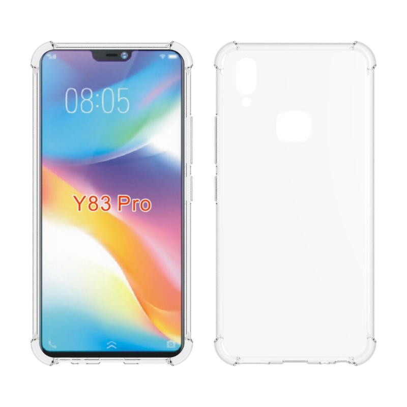 Transparent Shockproof soft  case For Vivo Y83 Pro Tpu cover