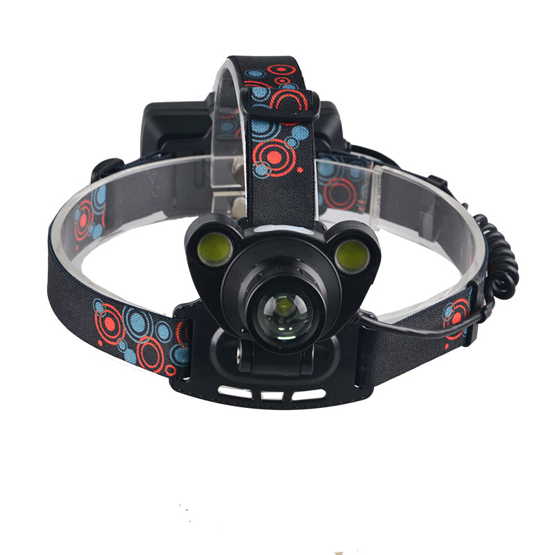 Multi Bulbs Brightest High Power Headlamp LED Rechargeable Outdoors Headlamp