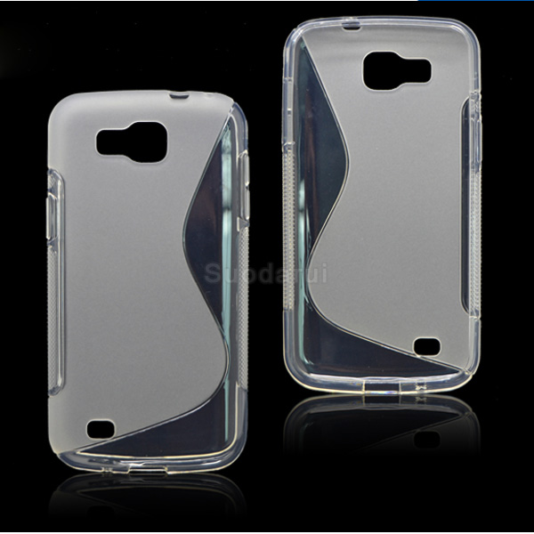 Hot selling S line Tpu phone Back Cover case for Samsung galaxy Pop E220 suodarui