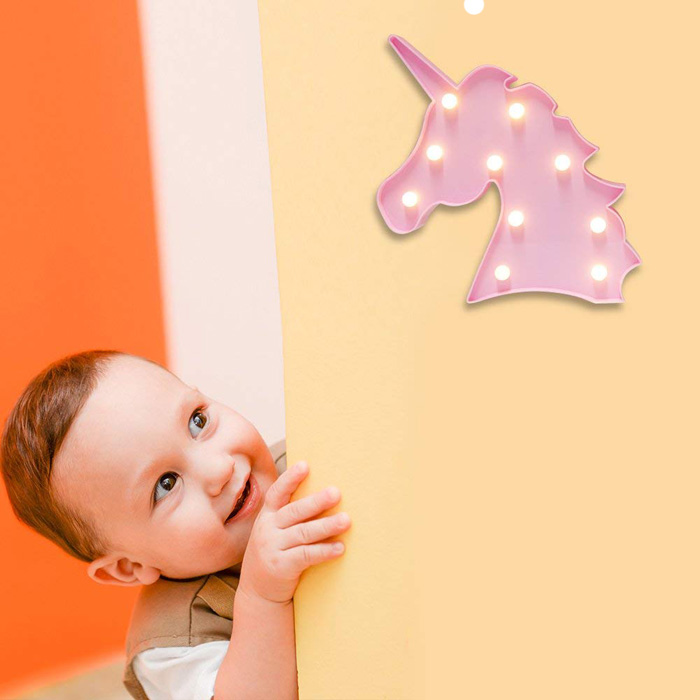 Goldmore  Animal Night Lamp Kids unicorn LED light for Home Bedroom Decoration