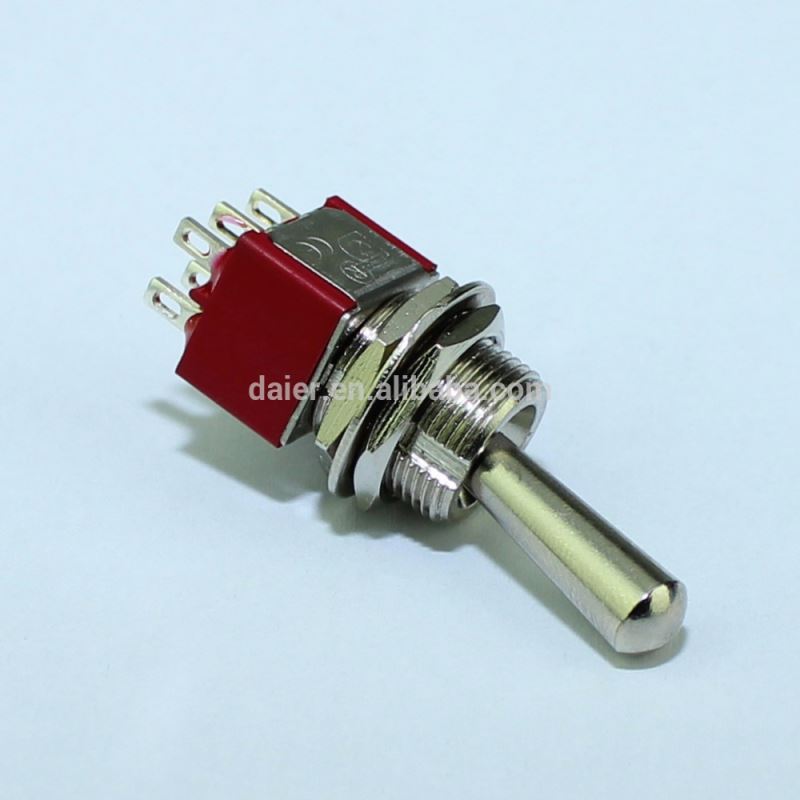 Double Pole Double Throw 6Pin Toggle Switch ON ON MTS-2