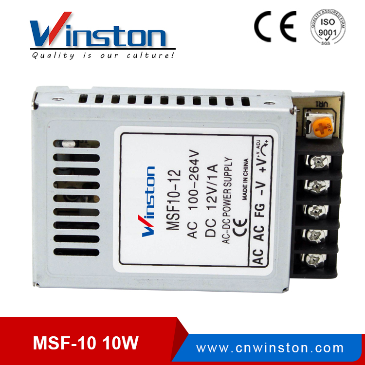 MSF-10 Single Output Ultrathin 5V 12V 15V 24V Power Supply Mini Led Driver