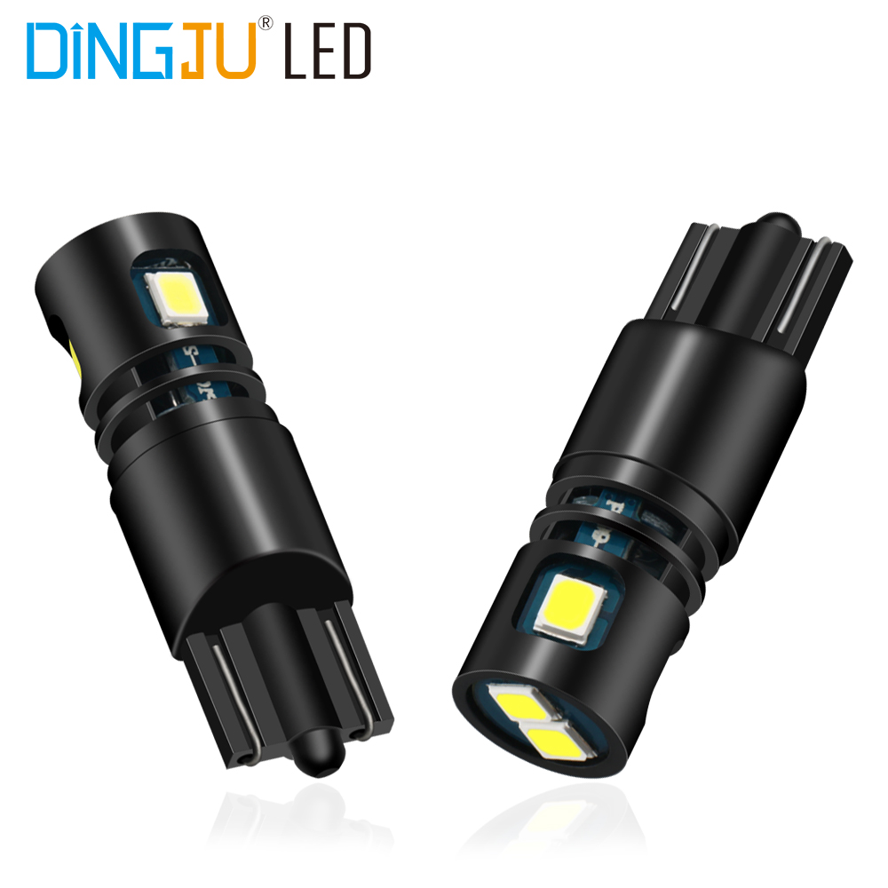 China Factory Supplied Top Quality Led Auto T10 5smd 2835 Decoding Bulb 12v 60lm Width Reading Lights For Wholesale