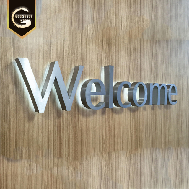 Customized Channel Acrylic Letter 3D Letters Outdoor Electronic Illuminated LED Signs