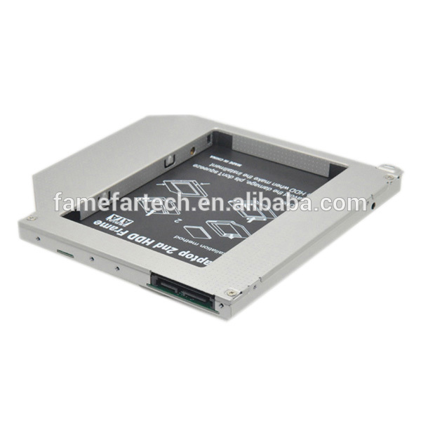 2nd SATA Laptop HDD External Case Caddy Bay for Apple MacBook Pro Unibody SuperDrive