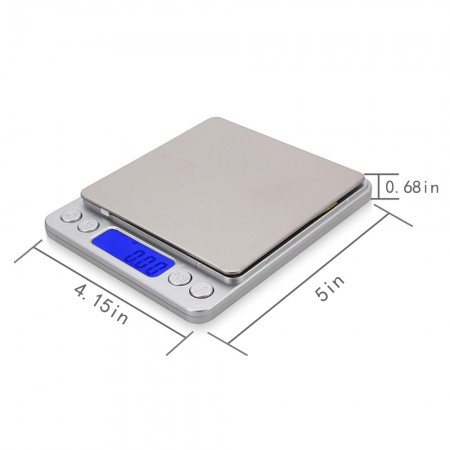 Electronic jewelry scales kitchen scales 2000g / 0.1g