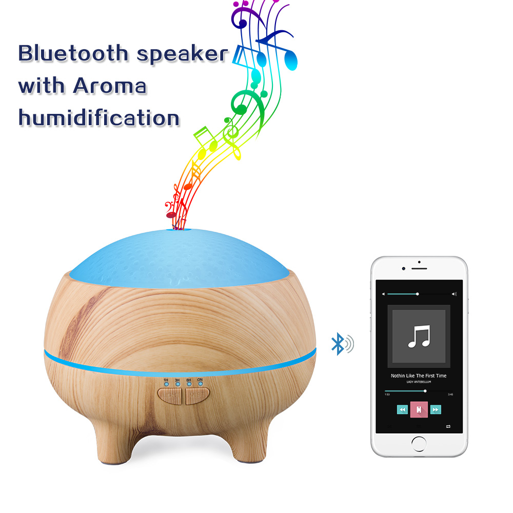 Hidly Factory Price Aromatherapy Diffuser Bluetooth Diffusers for 2018 Hot Promotional Items