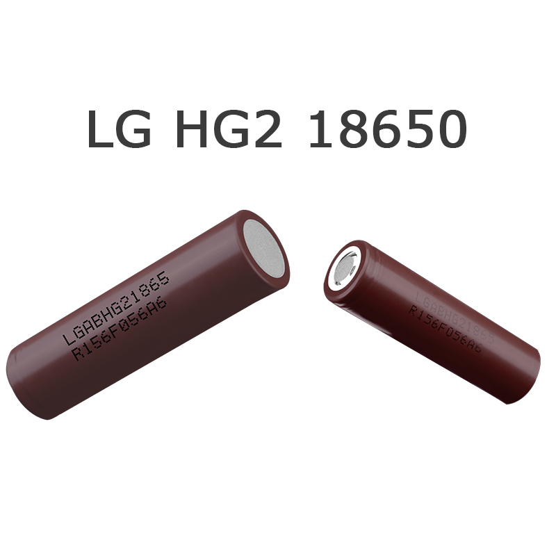 High Rate Discharge 3.6V HG2 18650 3000mAh 20A Rechargeable Lithium Battery Replacement for LG li ion cell