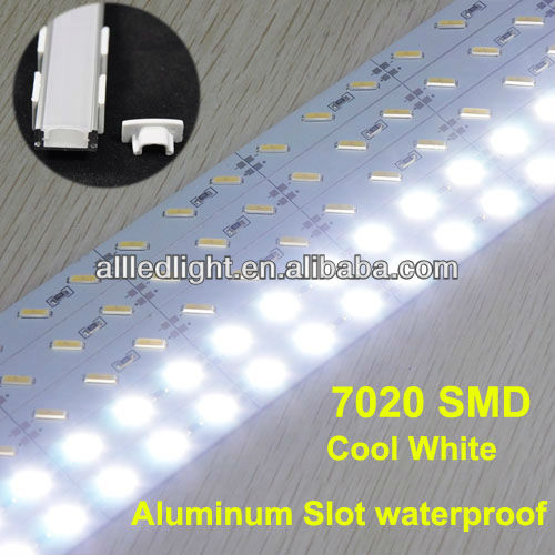 12V 72 Leds/pc Cool White Rigid LED Strip SMD 7020